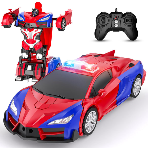 Transforming RC Car Robot 1:18 Scale – One-Button Transform