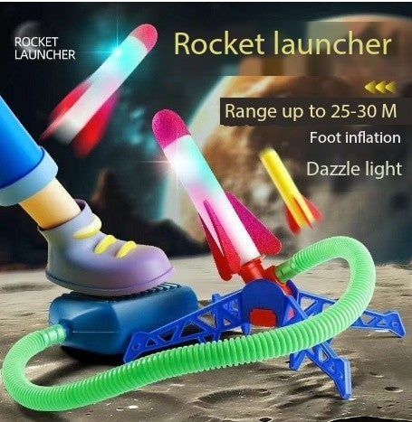 Stomp Rocket Ultra LED Launcher – Outdoor Best Seller for Kids