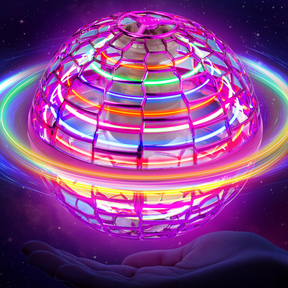 Galaxy Ball 2026 – Hand Controlled LED Drone