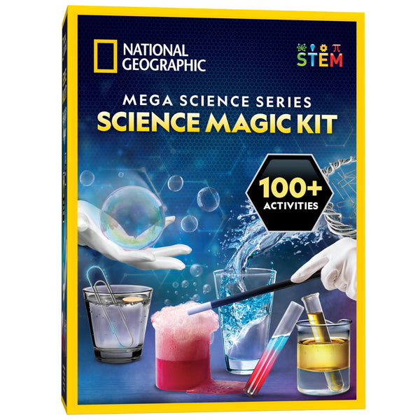 National Geographic STEM Science Magic Kit – 100+ Experiments