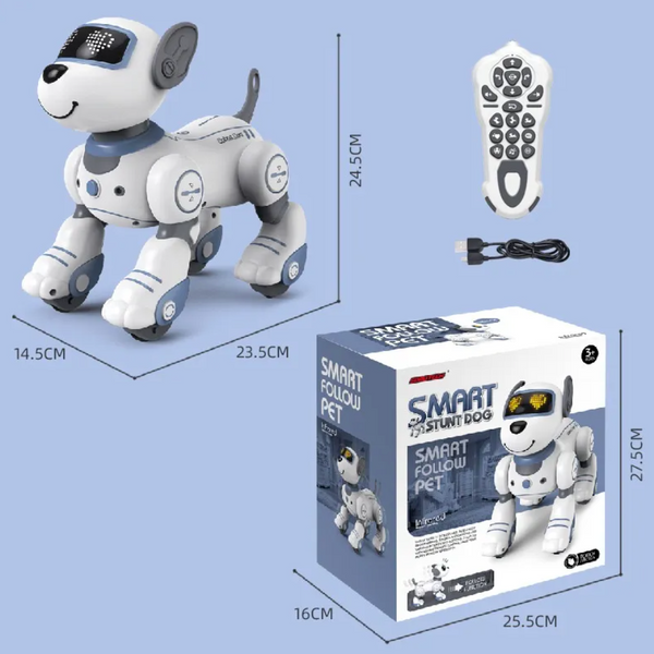 TUEESN Smart Robot Dog – 30+ Actions, Remote & Voice Control