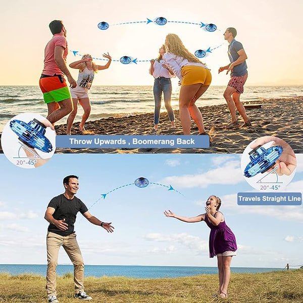 LED Flying Spinner Mini Drone