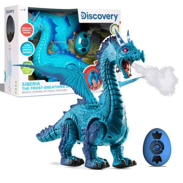 Discovery Frost-Breathing RC Dragon – Smoke Breath & Wing Flapping