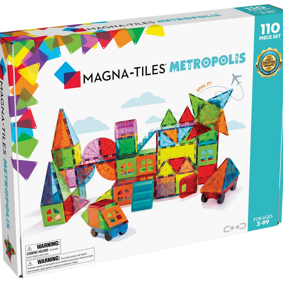 Annexfun 100-Piece Magnetic Tiles 2026 – #1 STEM Building Set