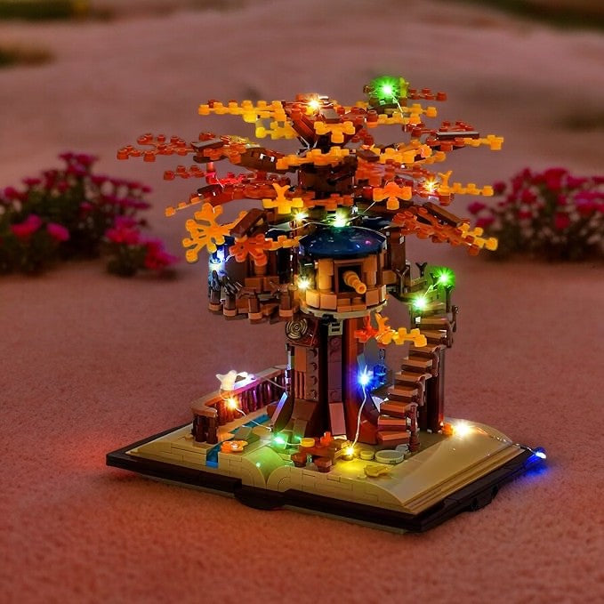 Jungle Tree House Bricks Toys