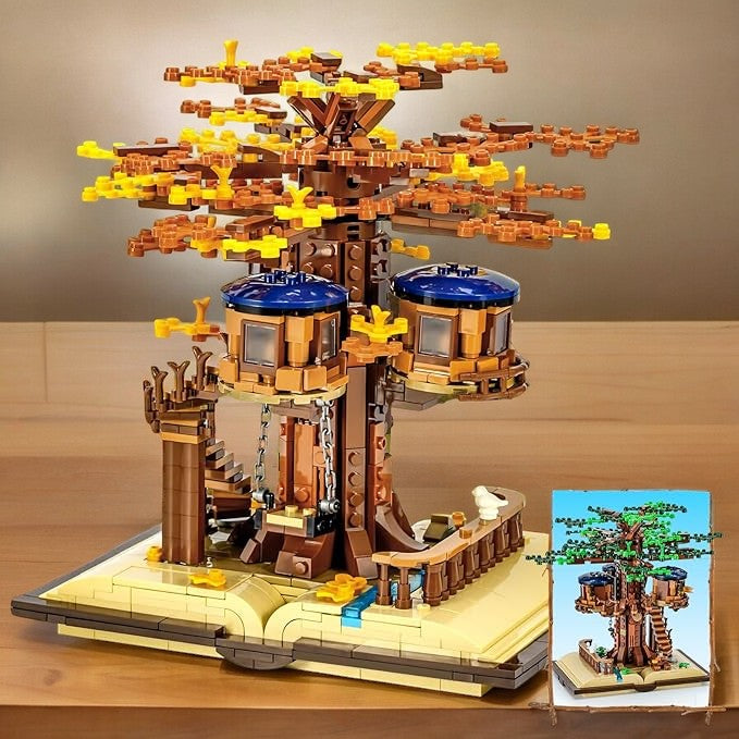Jungle Tree House Bricks Toys