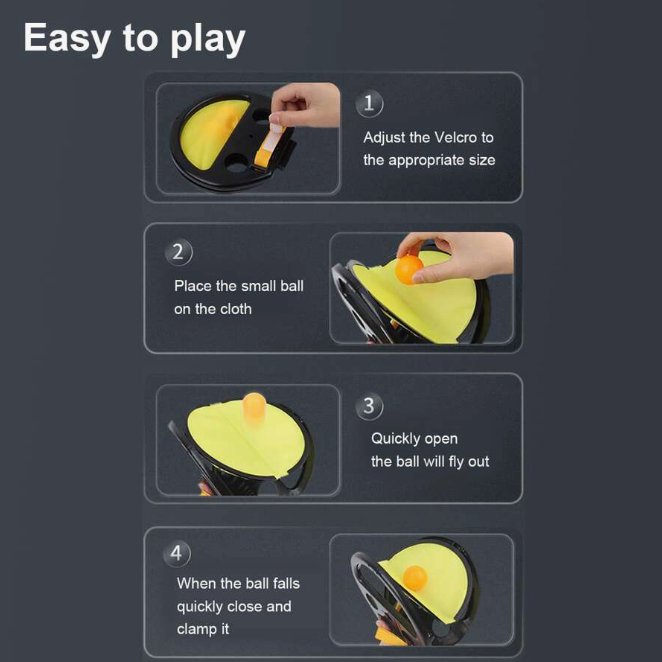 Throw And Catch Racket Set